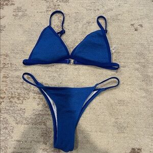 Elegant Sapphire Women's Bikini Set